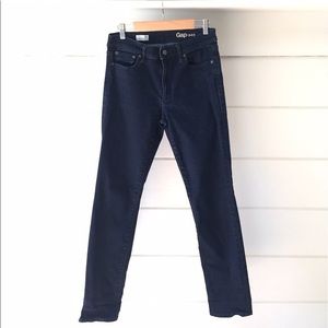 Gap 1969 MidRise Slim Straight Dark Wash Jeans 10R